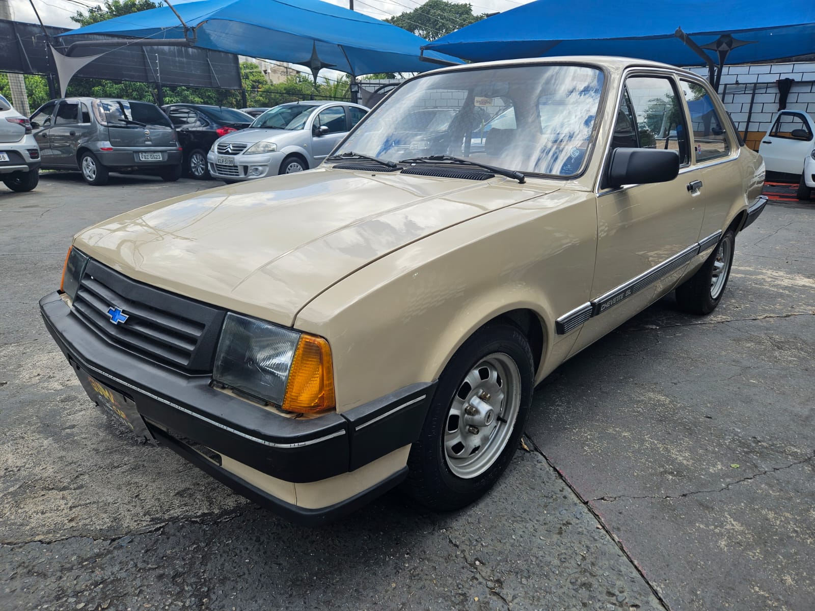 Chevrolet Chevette SL 1.6 Automático Placa Preta